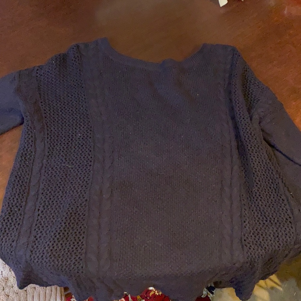 Blue sweater